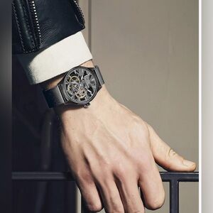 Harry Williams Men's Skeleton Mechanical Watches